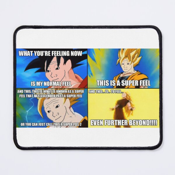 Item preview, Wojak Dragon Ball Z Super Feel Ascension Meme designed and sold by MetalchromeX.