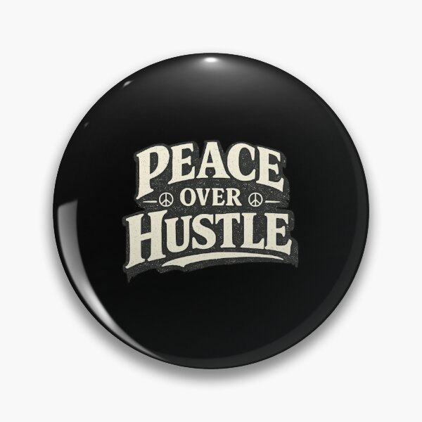 Item preview, Peace Over Hustle Shirt, Anti Hustle Lifestyle Tee, Work Life Balance Hoodie, Vintage Typography Apparel designed and sold by PhylonBoxx.