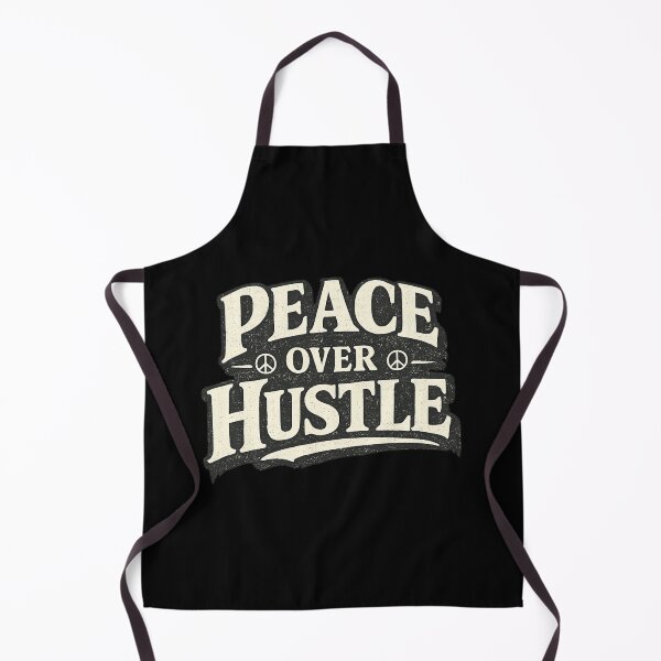 Item preview, Peace Over Hustle Shirt, Anti Hustle Lifestyle Tee, Work Life Balance Hoodie, Vintage Typography Apparel designed and sold by PhylonBoxx.