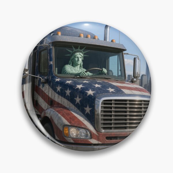 Item preview, Statue of liberty  in truck designed and sold by GRID UNKNOWN .