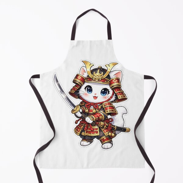 Item preview, Samurai Cat Japanese  designed and sold by QuiteOrbit.