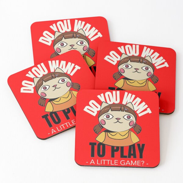 Item preview, Do You Want To Play A Little Game Cat Parody designed and sold by GenZFashion000.