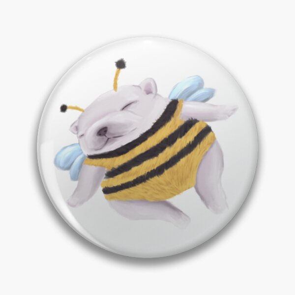 Item preview, Cute Sleeping Bee Pibble Dog designed and sold by Tayturkey.