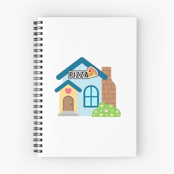 Item preview, Cute Homemade Pizza Restaurant Building with Brick Oven designed and sold by nuchz.