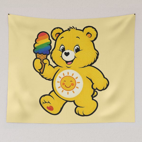 Item preview, Care Bears yellow designed and sold by JarquinDD.