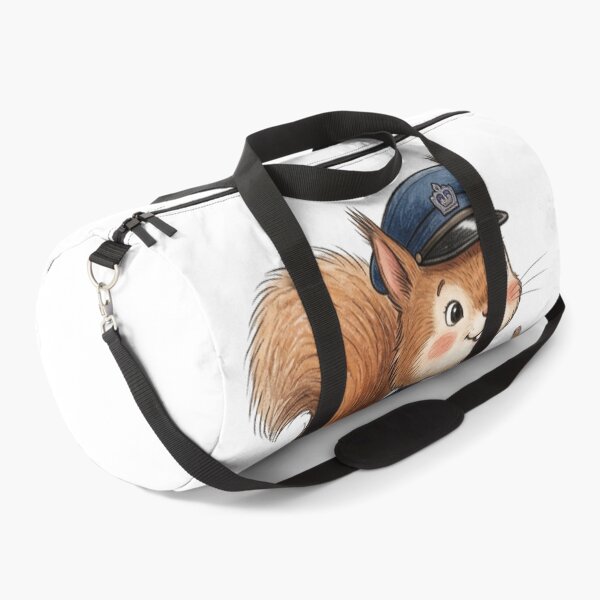 Item preview, Cute Squirrel Postman Delivering Mail Letter Illustration designed and sold by TaiwanMemory.