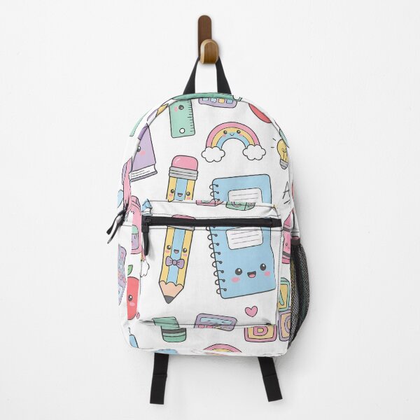 Item preview, Cute Kawaii Back to School Supplies Seamless Pattern designed and sold by InkFool.