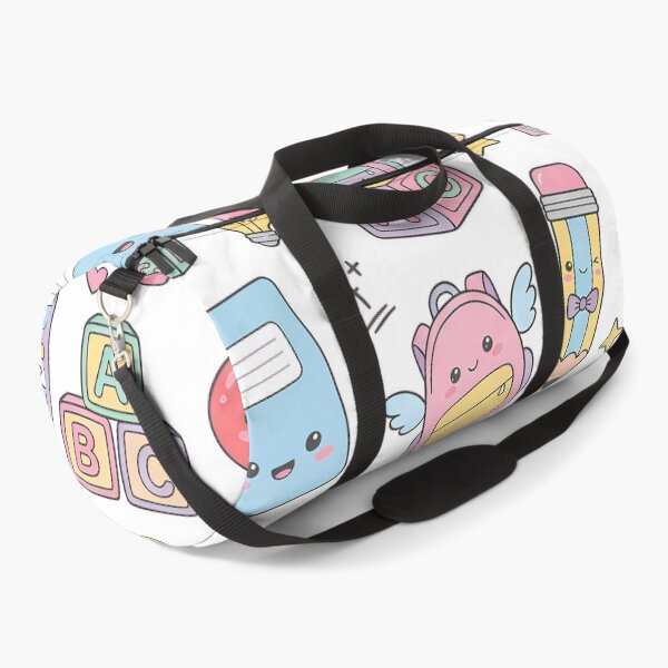 Item preview, Cute Kawaii Back to School Supplies Seamless Pattern designed and sold by InkFool.