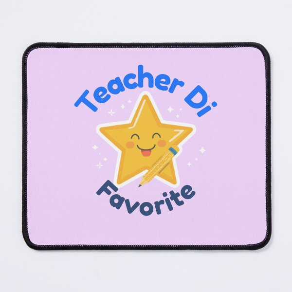 Item preview, Teacher Di Favorite Sticker | Cute Smiling Star Teacher Appreciation Sticker | Back to School Gift for Educators designed and sold by SinghMerchUniverse.