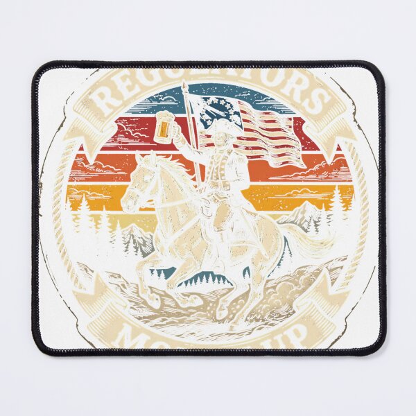 Item preview, Emblem_George_Washington_riding_…_202606090001 designed and sold by gidget-gadget.