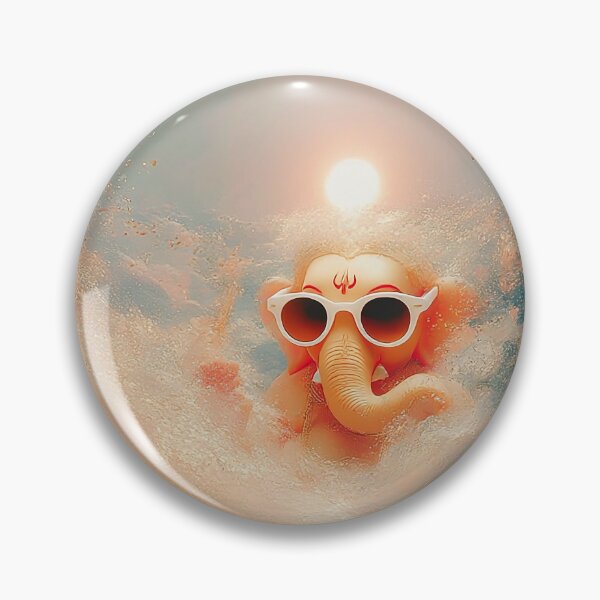 Item preview, Ganesha Gentle Dawn 3D Art Toy Cute Pastel Spiritual Decor designed and sold by PANNARUK THAILAND.
