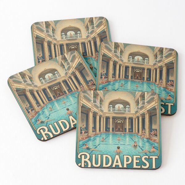 Item preview, Budapest Gellert Bad designed and sold by HerywHitmAn.