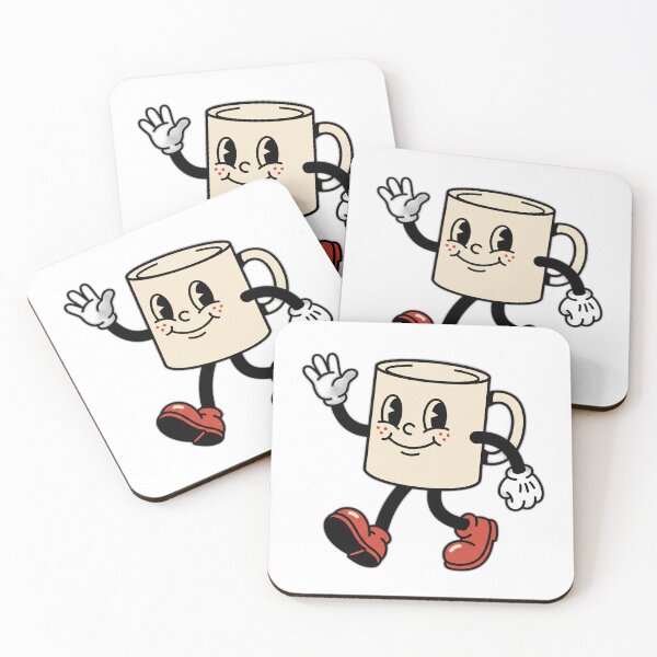 Item preview, Vintage 1930s Rubber Hose Coffee Mug Cartoon Mascot designed and sold by ryanguas.