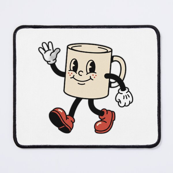 Item preview, Vintage 1930s Rubber Hose Coffee Mug Cartoon Mascot designed and sold by ryanguas.