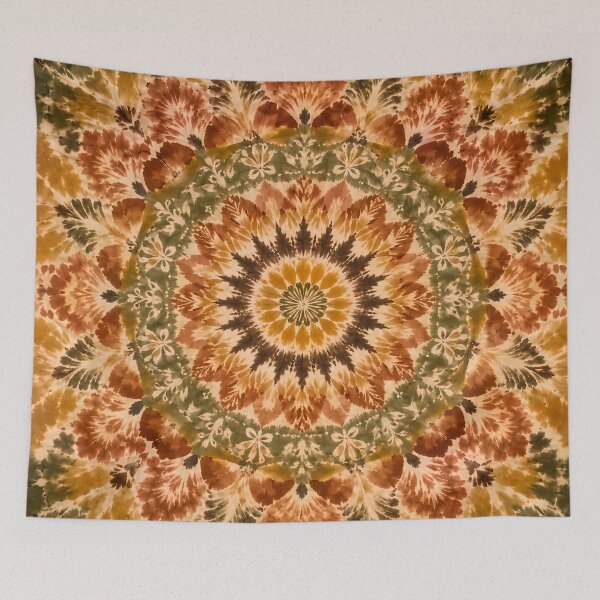Item preview, Earth Tone Tie Dye Bohemian Hippie Abstract Watercolors designed and sold by PinUpPizzazz.