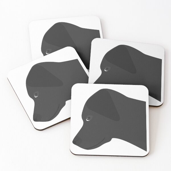 Item preview, Minimalist Labrador Retriever Black Dog designed and sold by DJAMALK.