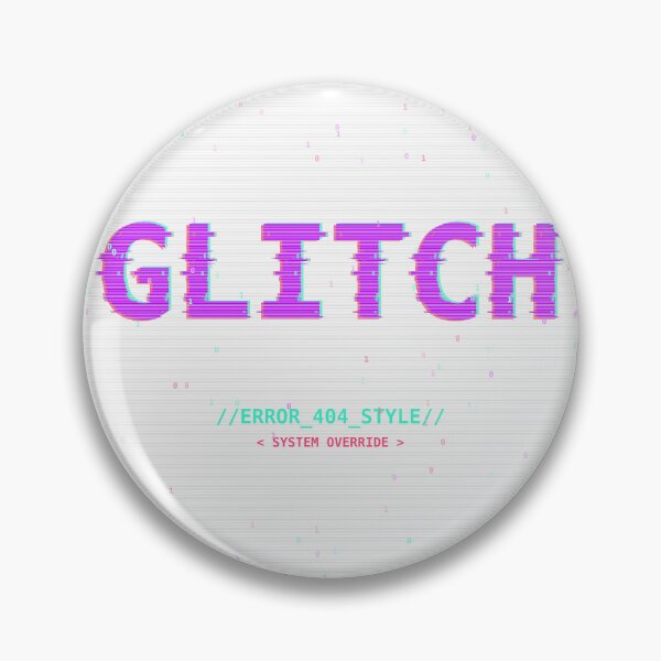 Item preview, System Error Digital Glitch Text - Cyberpunk Distortion Art designed and sold by Yuran11.