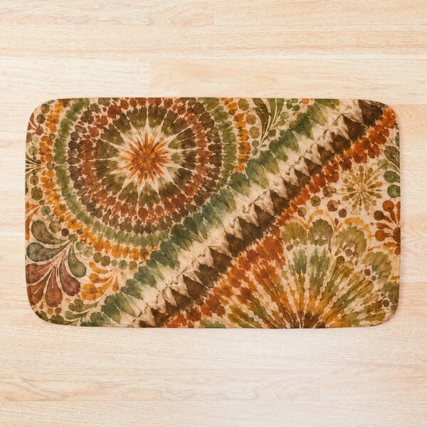 Item preview, Earth Tone Tie Dye Bohemian Hippie Abstract Watercolors designed and sold by PinUpPizzazz.