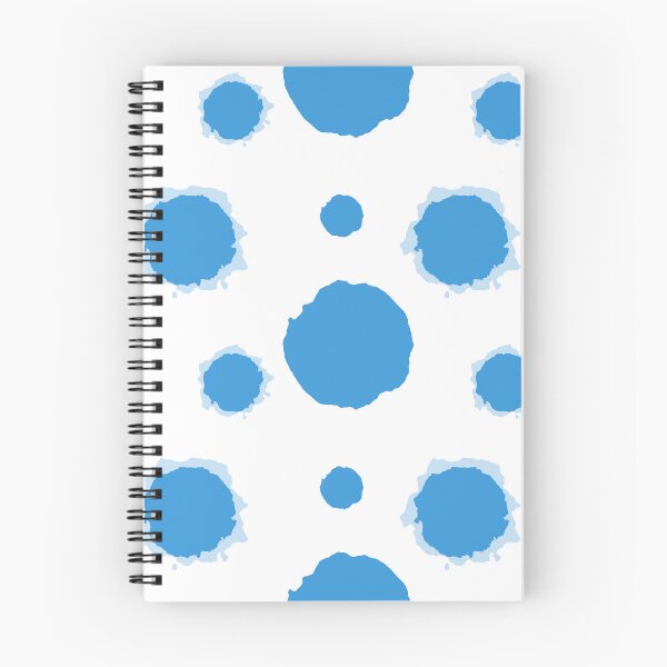 Item preview, Abstract Blue Watercolor Organic Blob and Circle Seamless Pattern designed and sold by Longsilp.