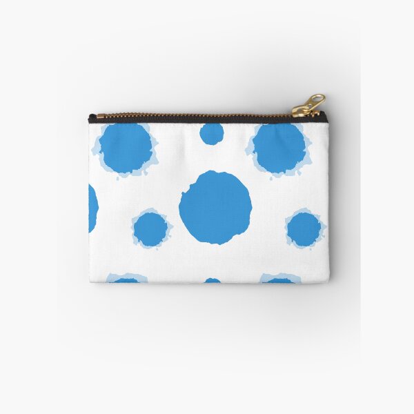 Item preview, Abstract Blue Watercolor Organic Blob and Circle Seamless Pattern designed and sold by Longsilp.