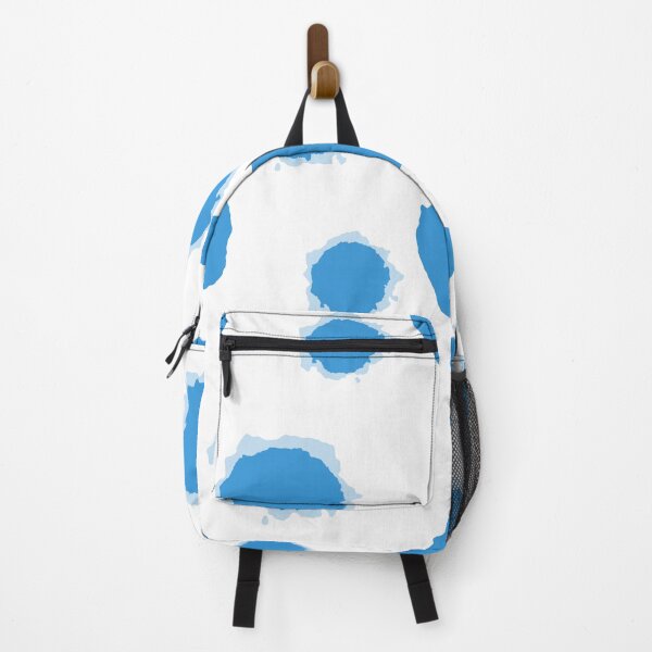Item preview, Abstract Blue Watercolor Organic Blob and Circle Seamless Pattern designed and sold by Longsilp.