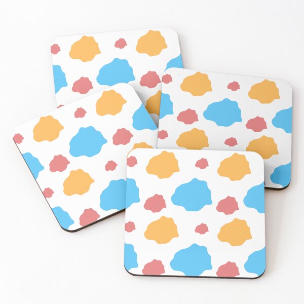 Item preview, Creative watercolor splatter texture in green, blue and orange designed and sold by Longsilp.