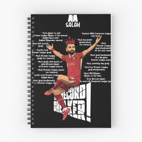 Item preview, Mo Salah The Record Breaker designed and sold by Astha Warna.
