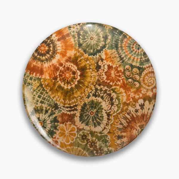Item preview, Earth Tone Tie Dye Bohemian Hippie Abstract Watercolors designed and sold by PinUpPizzazz.