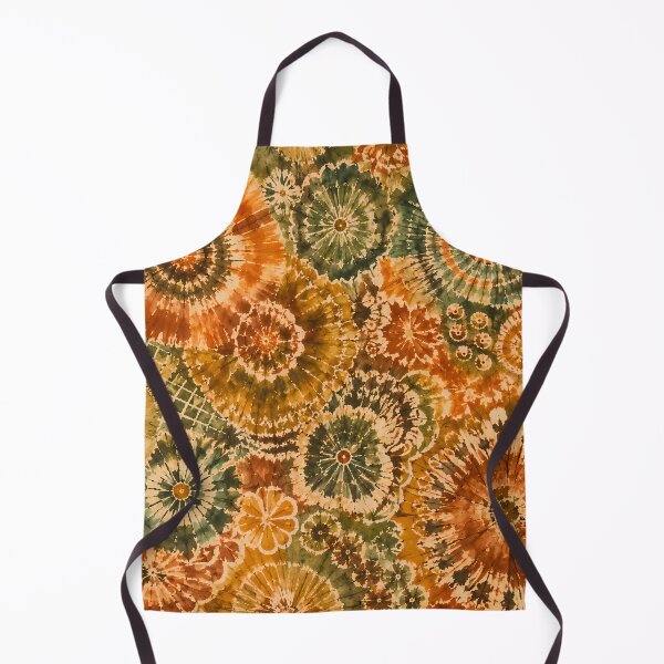 Item preview, Earth Tone Tie Dye Bohemian Hippie Abstract Watercolors designed and sold by PinUpPizzazz.