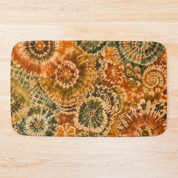 Item preview, Earth Tone Tie Dye Bohemian Hippie Abstract Watercolors designed and sold by PinUpPizzazz.