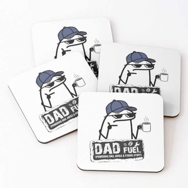 Item preview, Dad Fuel Bad Jokes Fixing Stuff Flork Meme designed and sold by drchzak.