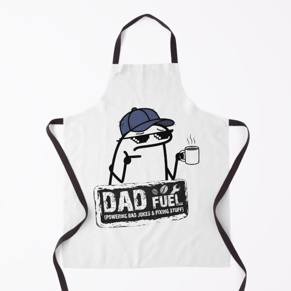 Item preview, Dad Fuel Bad Jokes Fixing Stuff Flork Meme designed and sold by drchzak.