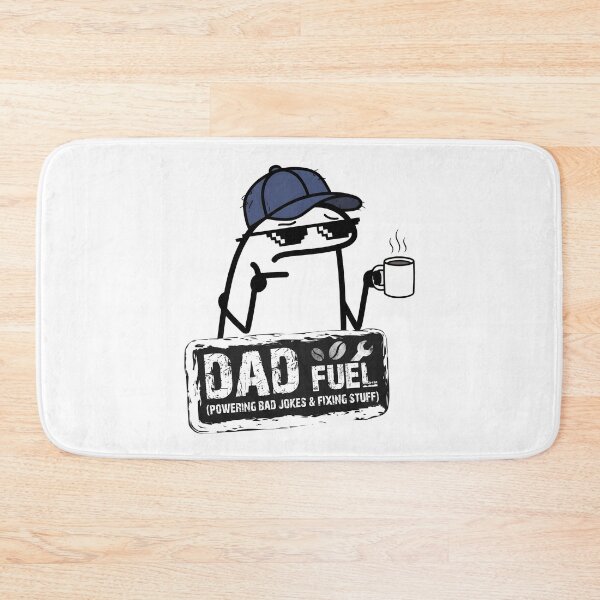 Item preview, Dad Fuel Bad Jokes Fixing Stuff Flork Meme designed and sold by drchzak.