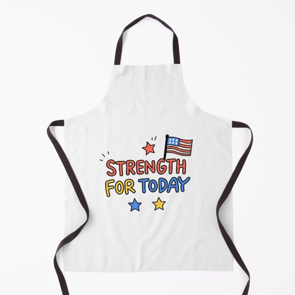 Item preview, Strength for Today Cute American Flag Christian Graphic designed and sold by OHSHALOM.