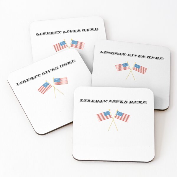 Item preview, Crossed American Flags Patriotism Design | USA Pride Independence Freedom Graphic designed and sold by The Smartest Arts.
