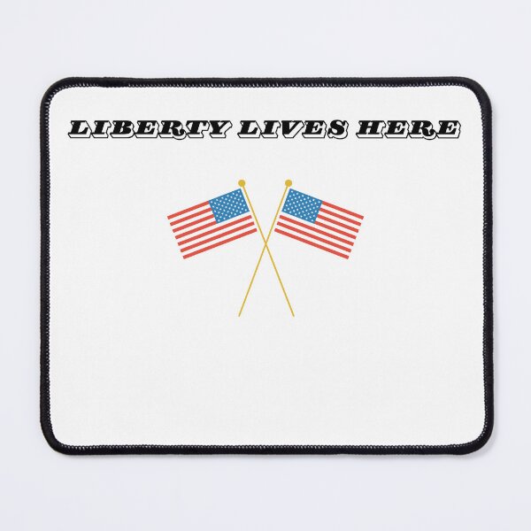 Item preview, Crossed American Flags Patriotism Design | USA Pride Independence Freedom Graphic designed and sold by The Smartest Arts.
