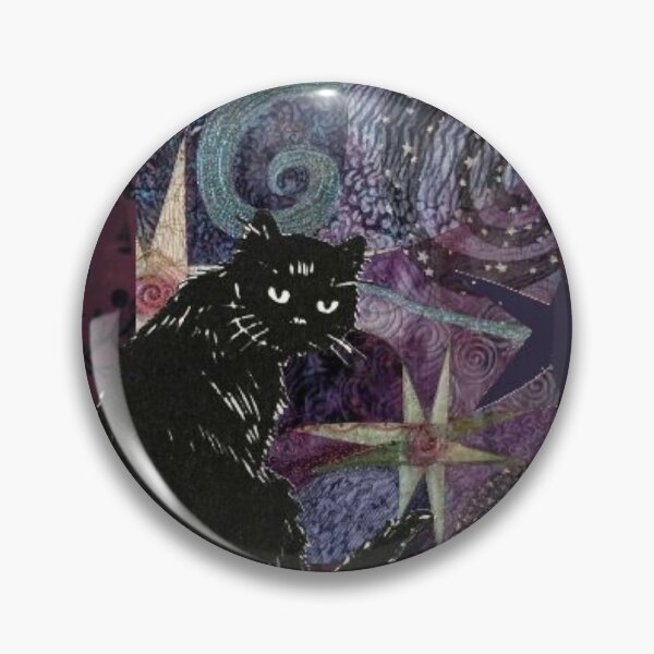 Item preview, Purple maroon whimsigoth aesthetic with cat, moon and stars aesthetic designed and sold by BrontesWhimsyStore.