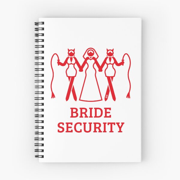Item preview, Bride Security (Bachelorette Party / Hen Night / Whip / Red) designed and sold by MrFaulbaum.