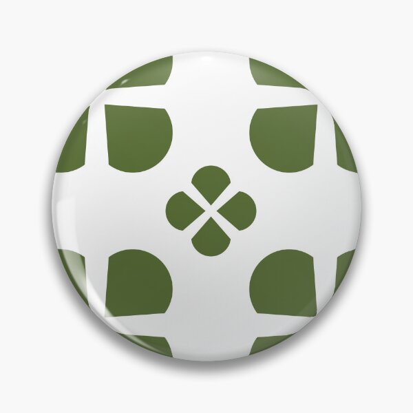 Item preview, Abstract floral clover seamless pattern in olive green designed and sold by Longsilp.