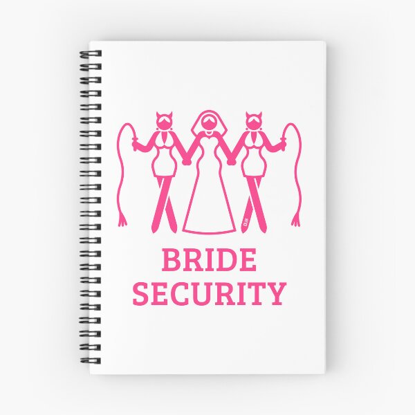 Item preview, Bride Security (Bachelorette Party / Hen Night / Whip / Pink) designed and sold by MrFaulbaum.