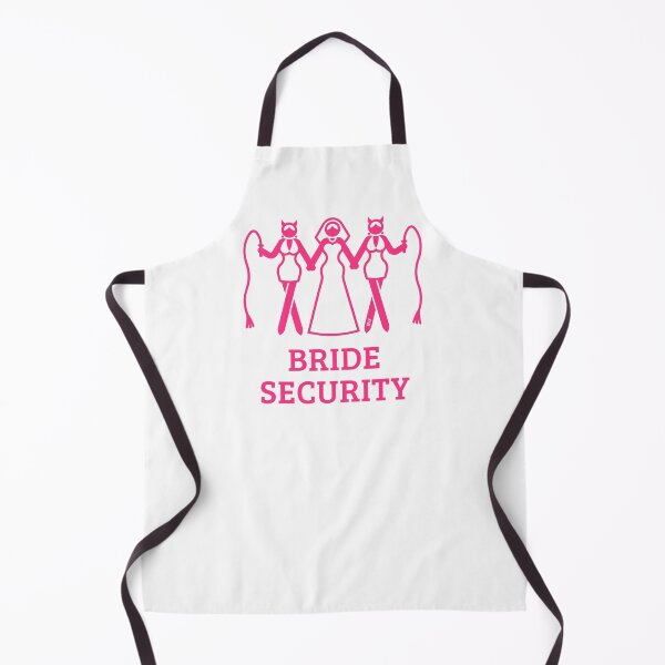 Item preview, Bride Security (Bachelorette Party / Hen Night / Whip / Pink) designed and sold by MrFaulbaum.