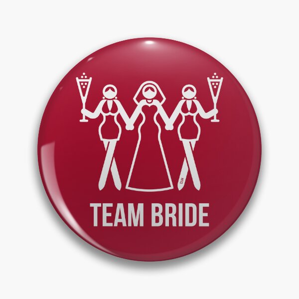 Item preview, Team Bride (Bachelorette Party / Hen Night / Sparkling Wine / 3some / White) designed and sold by MrFaulbaum.