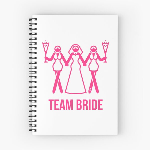 Item preview, Team Bride (Bachelorette Party / Hen Night / Sparkling Wine / 3some / Pink) designed and sold by MrFaulbaum.