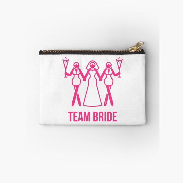 Item preview, Team Bride (Bachelorette Party / Hen Night / Sparkling Wine / 3some / Pink) designed and sold by MrFaulbaum.
