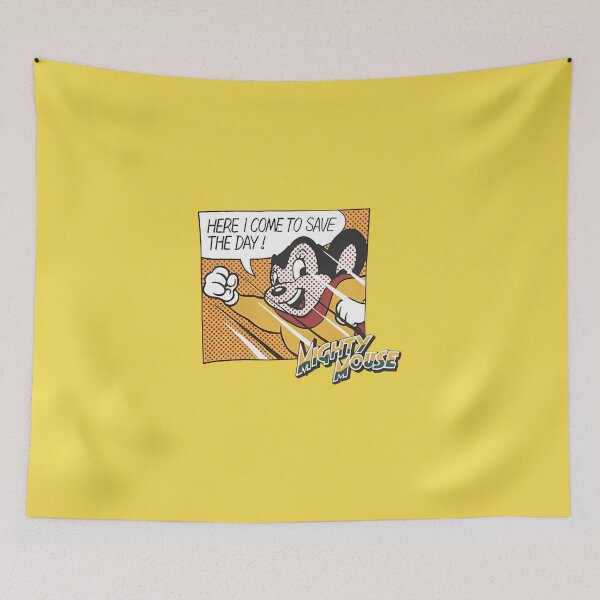 Item preview, Here I Come To Save The Day Pop Art designed and sold by Moonpaw-Whimsy.