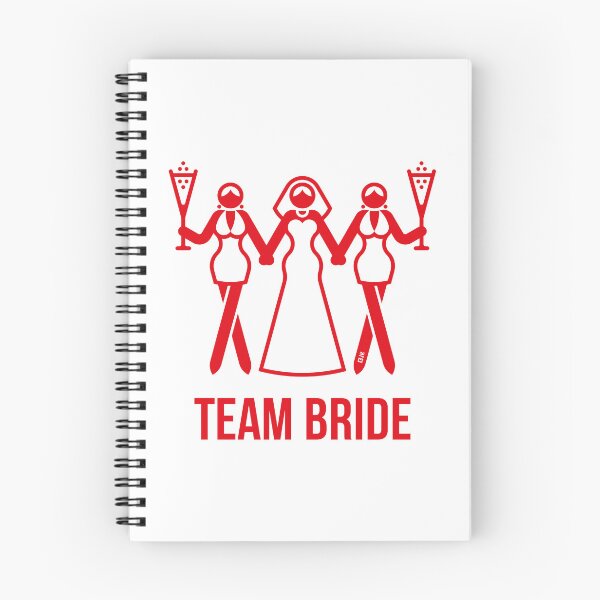 Item preview, Team Bride (Bachelorette Party / Hen Night / Sparkling Wine / 3some / Red) designed and sold by MrFaulbaum.