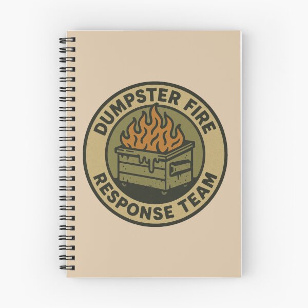 Item preview, Dumpster Fire Response Team Funny Chaos Meme Design designed and sold by LittleRogerChin.