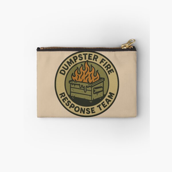 Item preview, Dumpster Fire Response Team Funny Chaos Meme Design designed and sold by LittleRogerChin.