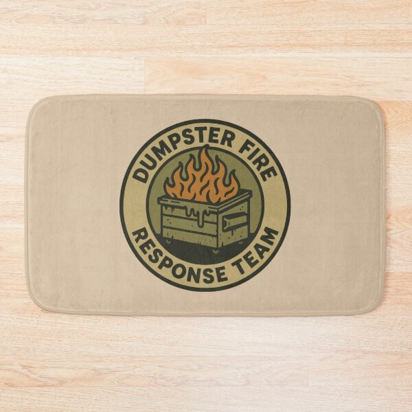 Item preview, Dumpster Fire Response Team Funny Chaos Meme Design designed and sold by LittleRogerChin.