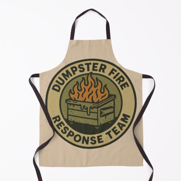 Item preview, Dumpster Fire Response Team Funny Chaos Meme Design designed and sold by LittleRogerChin.
